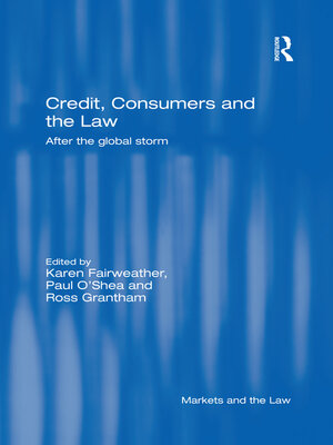 cover image of Credit, Consumers and the Law